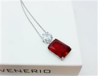 Collana Venerio Donna in Argento Cristallo COA90182 - COA90182